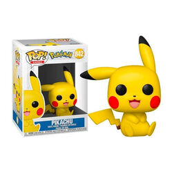 FIGURA POP POKEMON PIKACHU SENTADO 9 CM
