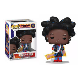 FIGURA POP MARVEL SPIDERMAN ACROSS THE SPIDERVERSE SPIDERPUNK UNMASKED 9 CM