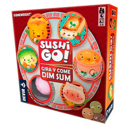 JUEGO DE CARTAS SUSHI GO! GIRA Y COME DIM SUM