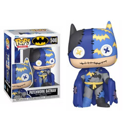 FIGURA POP DC COMICS PATCHWORK THE BATMAN 9 CM