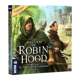 JUEGO DE MESA LAS AVENTURAS DE ROBIN HOOD EL FRAILE TUCK EN PELIGRO EXPANSION DEVIR