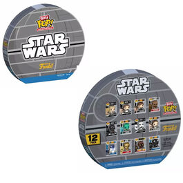 FIGURA BITTY POP STAR WARS ESTRELLA DE LA MUERTE (12 PIEZAS) 2,5 CM