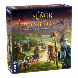 JUEGO DE MESA EL SEÑOR DE LOS ANILLOS AVENTURA HACIA EL MONTE DEL DESTINO DEVIR