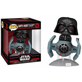 FIGURA POP STAR WARS DARTH VADER WITH TIE ADVANCED STARFIGHTER 15 CM