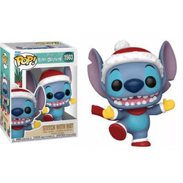 FIGURA POP DISNEY LILO AND STITCH STITCH WITH HAT 9 CM