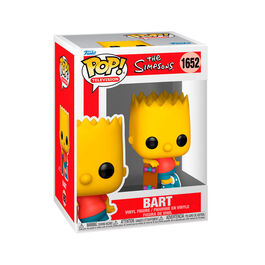 FIGURA POP LOS SIMPSONS BART WITH SKATEBOARD 9CM