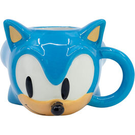 TAZA 3D SONIC HEAD CERAMICA - STOR