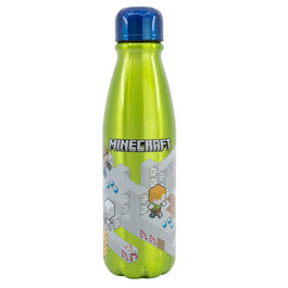 BOTELLA ALUMINIO INFANTIL MINECRAFT 600 ML - STOR