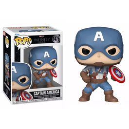 FIGURA FUNKO POP MARVEL CAPITAN AMERICA THE INFINITY SAGA 9 CM