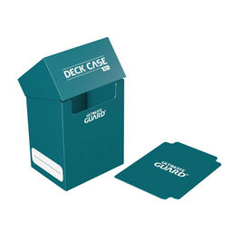 ULTIMATE GUARD DECK CASE 80+ TAMAÑO ESTANDAR AZUL GASOLINA