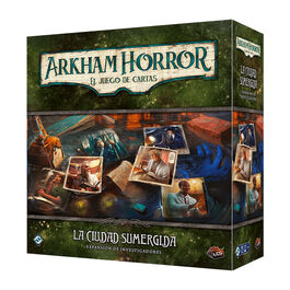 JUEGO DE CARTAS ARKHAM HORROR LA CIUDAD SUMERGIDA EXPANSION INVESTIGADORES
