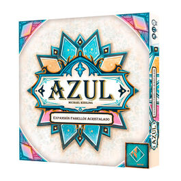 JUEGO DE MESA AZUL PABELLON ACRISTALADO