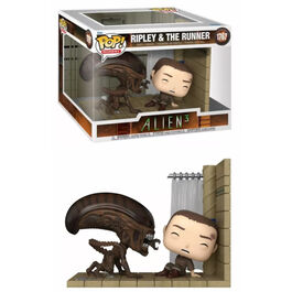 FIGURA FUNKO POP ALIEN 3 RIPLEY AND THE RUNNER 15 CM