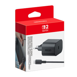 ADAPTADOR DE CORRIENTE NINTENDO SWITCH 2 (OFICIAL)
