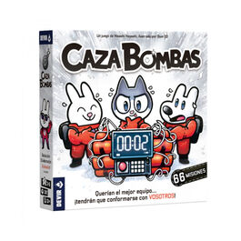 JUEGO DE MESA CAZA BOMBAS
