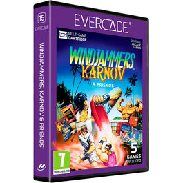 CARTUCHO EVERCADE WINDJAMMERS, KARNOV & FRIENDS