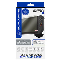 TEMPERED GLASS PROTECTION SET 9H ANTI-BLUE LIGHT BLACKFIRE SWITCH 2 (PROTECTOR DE PANTALLA)