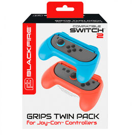 GRIPS TWIN PACK FOR JOY-CON CONTROLLERS BLACKFIRE SWITCH 2