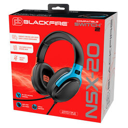AURICULAR GAMING HEADSET NSX-20 BLACKFIRE SWITCH 2