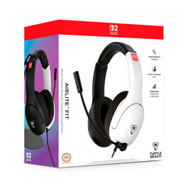 AURICULARES HEADSET AIRLITE FIT BLACK & WHITE SWITCH 2