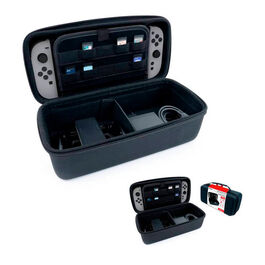 FUNDA MALETIN XL NEGRO NACON SWITCH 2