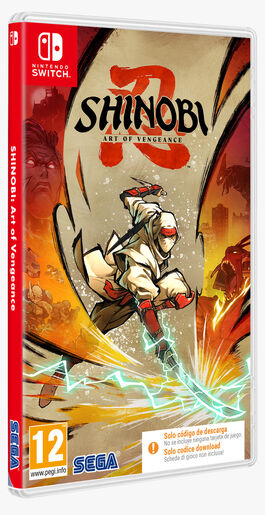 SHINOBI: ART OF VENGEANCE (CODE IN A BOX) SWITCH