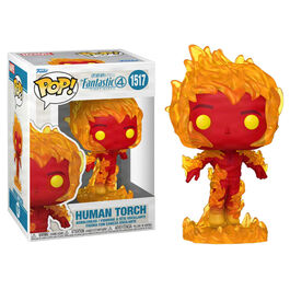 FIGURA FUNKO POP MARVEL LOS CUATRO FANTASTICOS PRIMEROS PASOS LA ANTORCHA HUMANA 9 CM