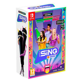 LET'S SING 2026 + 2 MICROFONOS SWITCH