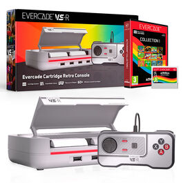 CONSOLA EVERCADE VS-R BLANCA ACTIVISION BUNDLE (INCLUYE CARTUCHO BLAZE EVERCADE ACTIVISION COLLECTION 1)