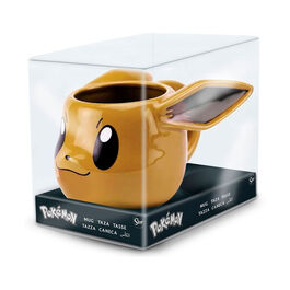 TAZA 3D POKEMON EEVEE 385 ML