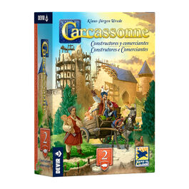 JUEGO DE MESA CARCASSONNE EXPANSION 2 CONSTRUCTORES Y COMERCIANTES 2025