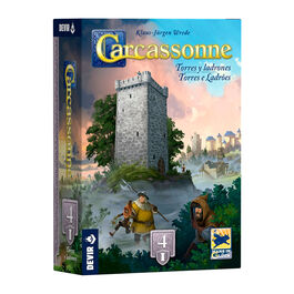 JUEGO DE MESA CARCASSONNE EXPANSION 4 TORRES Y LADRONES 2025
