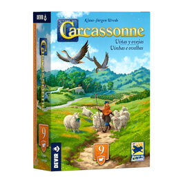 JUEGO DE MESA CARCASSONNE EXPANSION 9 VIÑAS Y OVEJAS 2025