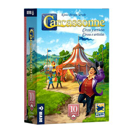 JUEGO DE MESA CARCASSONNE EXPANSION 10 CIRCOS Y ARTISTAS 2025