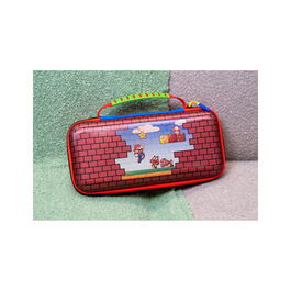 FUNDA DE TRANSPORTE PLAYTREK MARIO BRICKS SWITCH 2