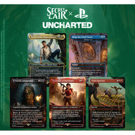 CARTAS MAGIC SECRET LAIR x PLAYSTATION UNCHARTED (INGLES)