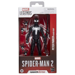 FIGURA MARVEL SPIDER-MAN 2 PETER PARKER BLACK SUIT VERSION 15 CM