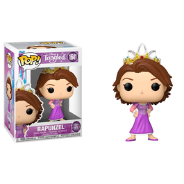 FIGURA FUNKO POP DISNEY ENREDADOS RAPUNZEL PELO CORTO 9 CM