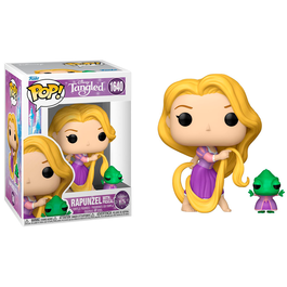 FIGURA FUNKO POP DISNEY ENREDADOS RAPUNZEL & PASCAL 9 CM