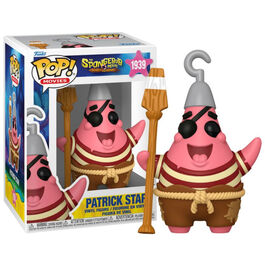 FIGURA FUNKO POP BOB ESPONJA: LA PELÍCULA - PATRICIO ESTRELLA PIRATA 9 CM