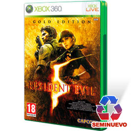 RESIDENT EVIL 5 GOLD EDITION XBOX 360 (SEMINUEVO)