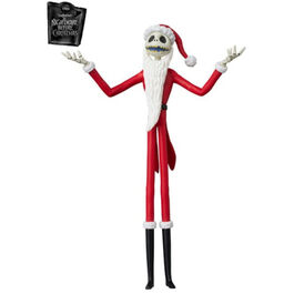 MINIFIGURA PESADILLA ANTES DE NAVIDAD JACK SKELLINGTON SANTA CLAUS 13 CM MEDICOM TOYS
