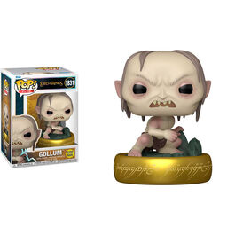 FIGURA FUNKO POP EL SEÑOR DE LOS ANILLOS GOLLUM WITH RING GITD 9 CM