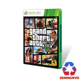 GRAND THEFT AUTO V XBOX 360 PAL UK (SEMINUEVO)