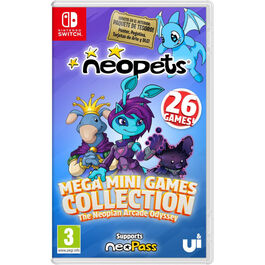 NEOPETS MEGA MINI GAMES COLLECTION THE NEOPIAN ARCADE ODYSSEY DAY 1 EDITION SWITCH