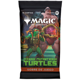 CARTAS MAGIC TEENAGE MUTANT NINJA TURTLES SOBRE DE JUEGO (ESPAÑOL)