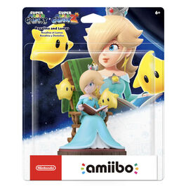 FIGURA AMIIBO COLECCION SUPER MARIO GALAXY ROSALINA & LUMAS