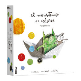 JUEGO DE MESA EL MONSTRUO DE COLORES EDICION VIAJE DEVIR